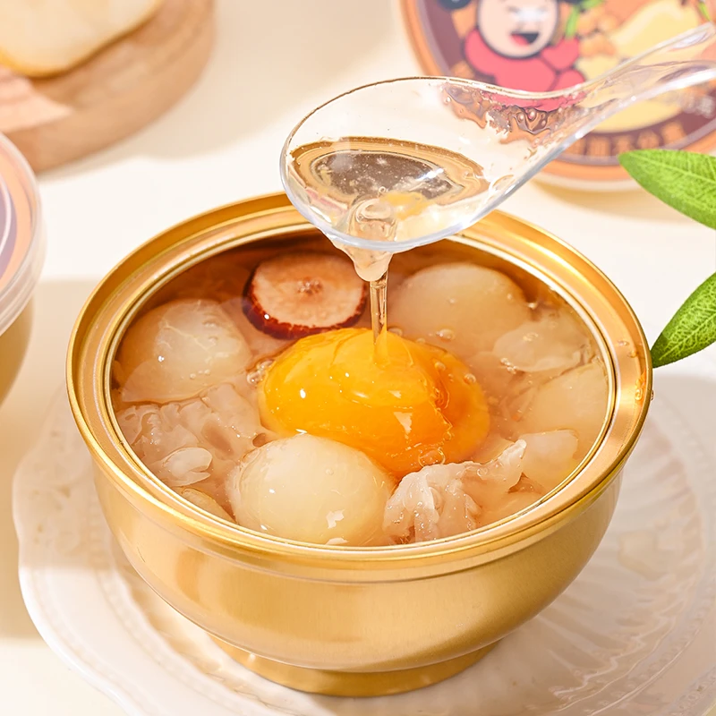 芝麻官 | 245g枇杷炖梨甜润雪花梨银耳罐头