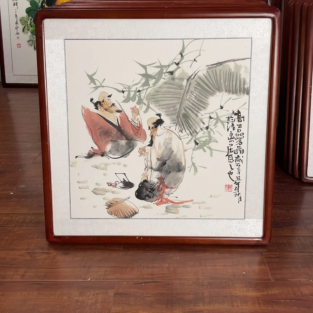 国画带框尺寸63*63厘米