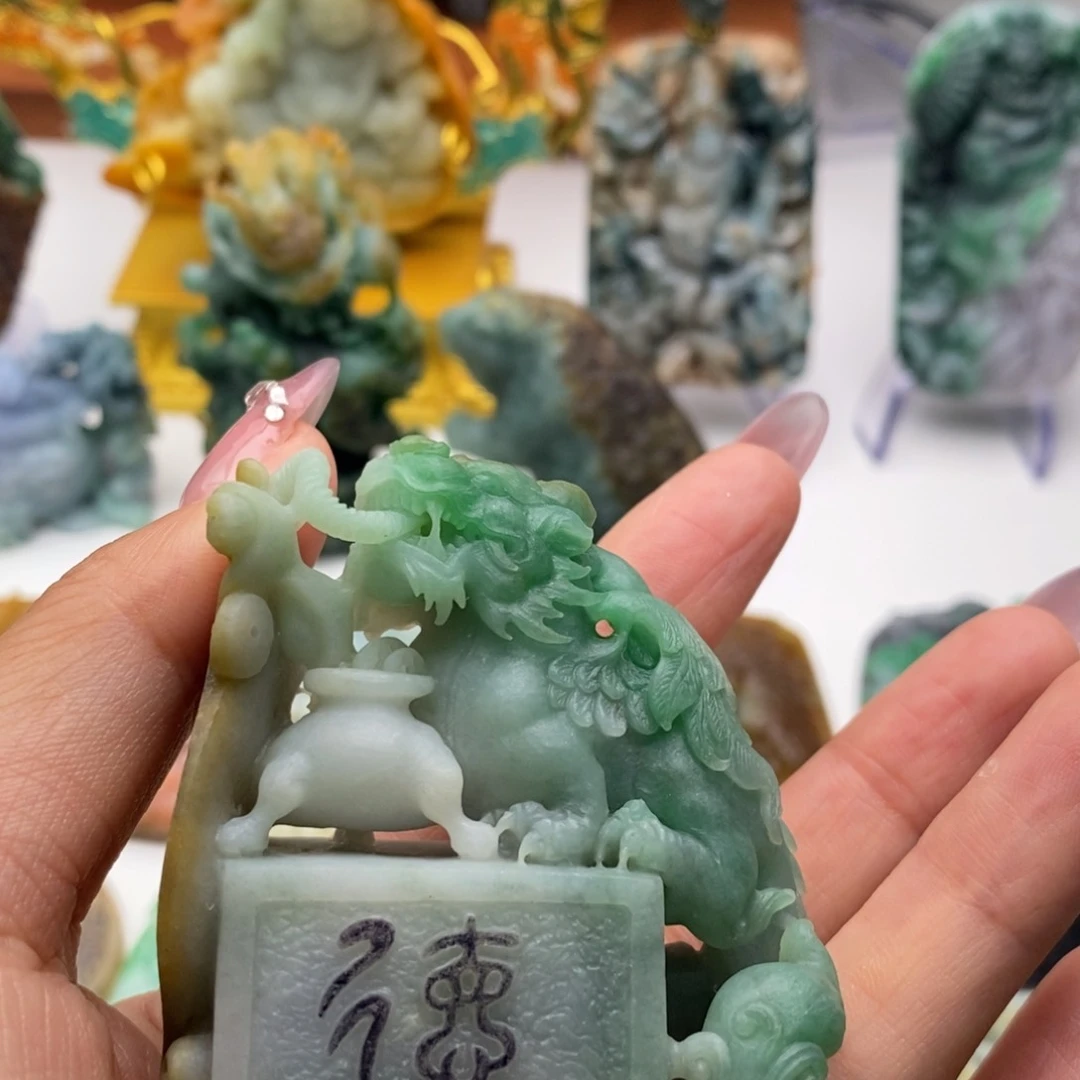 茶***生定制翡翠未镶嵌天然缅甸A货翡翠