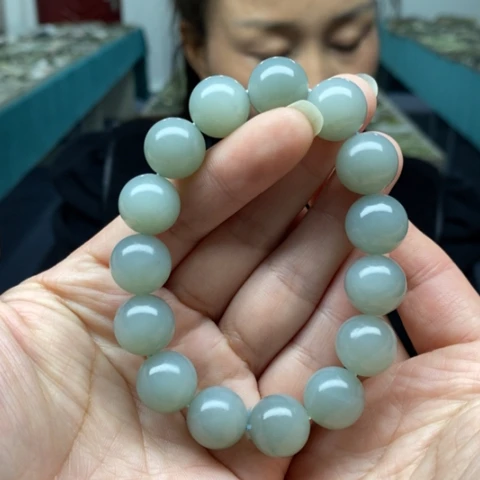 和田玉未镶嵌手链114