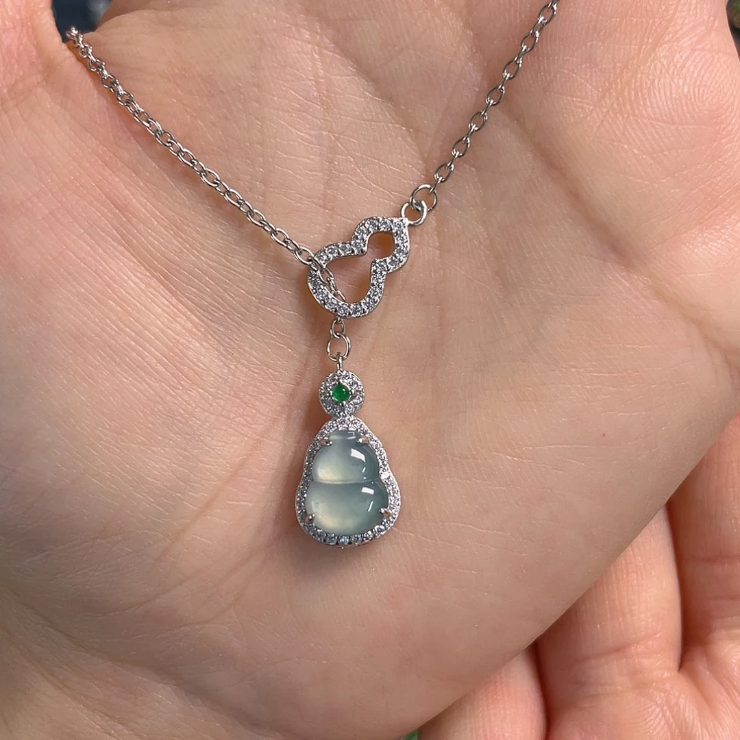 颈饰未镶嵌翡翠项链