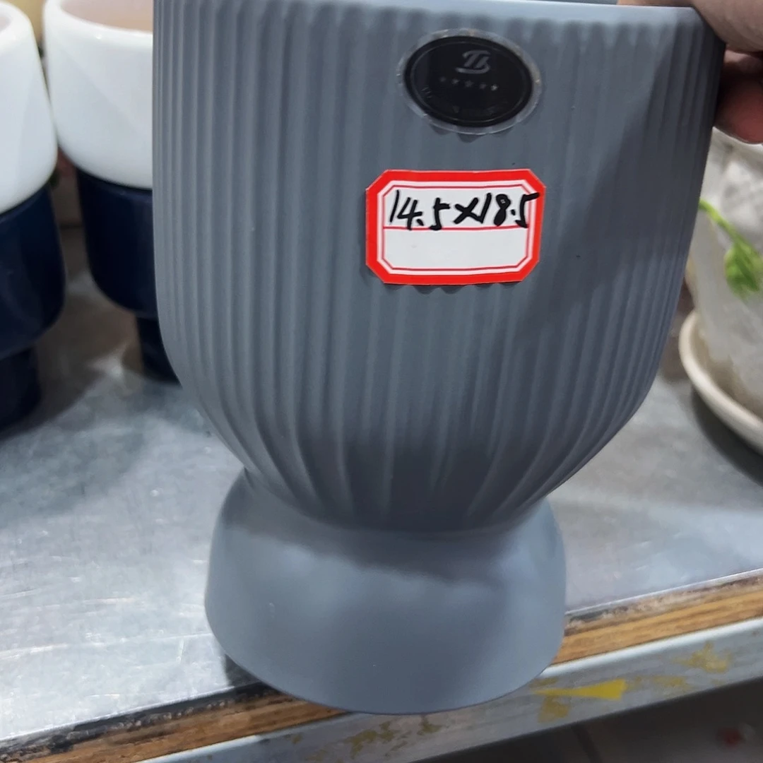 外贸尾单陶瓷花盆凑10米包邮