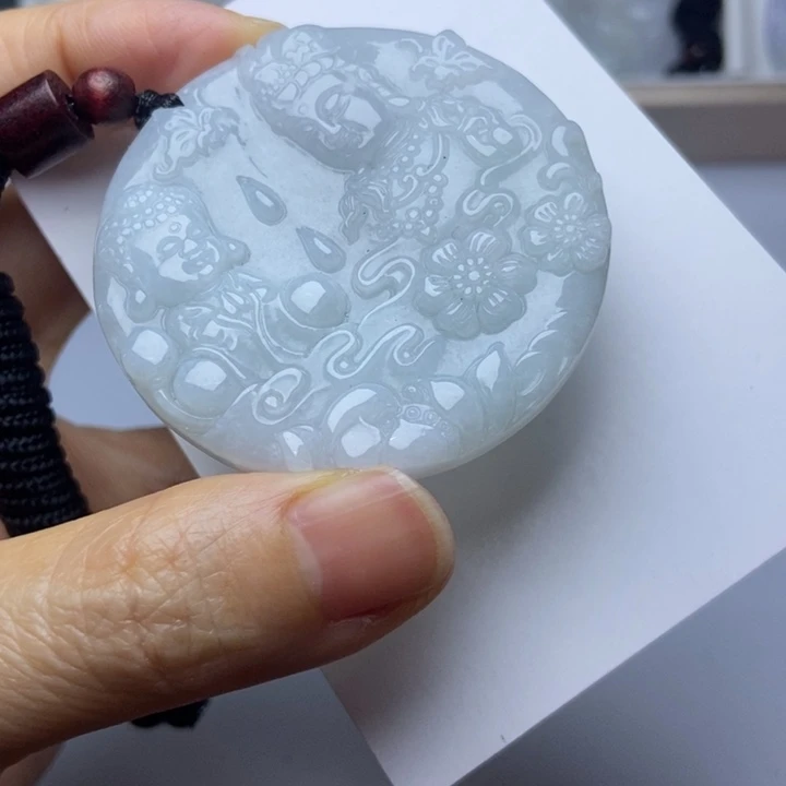 颈饰未镶嵌翡翠翡翠