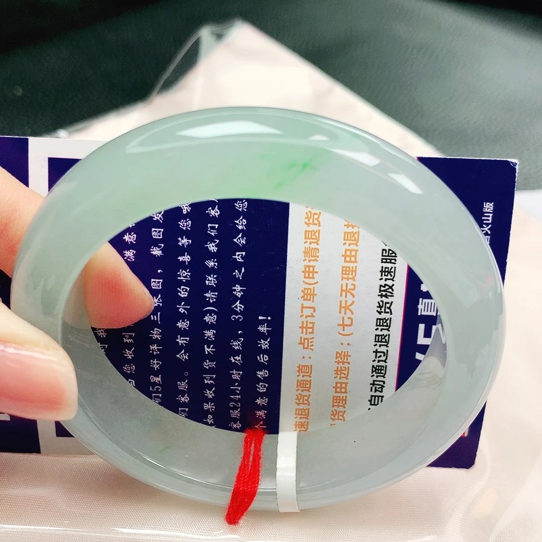 翡翠未镶嵌手镯缅甸天然a货翡翠手镯