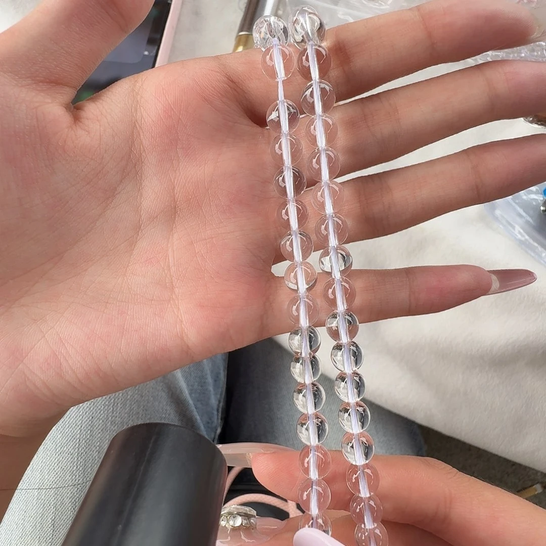 璐***”未镶嵌手链烟晶水晶