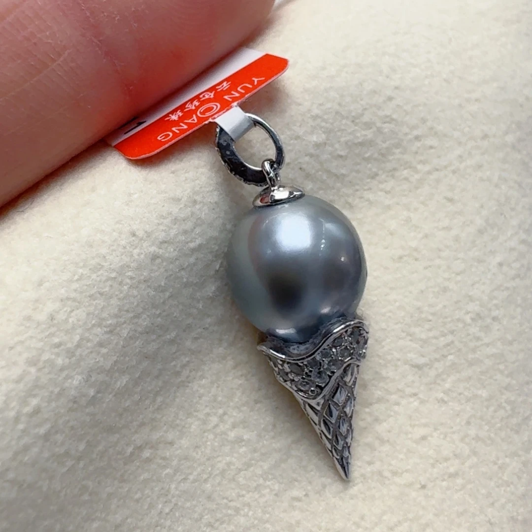 颈饰海水珍珠银S925镶嵌@@tt029