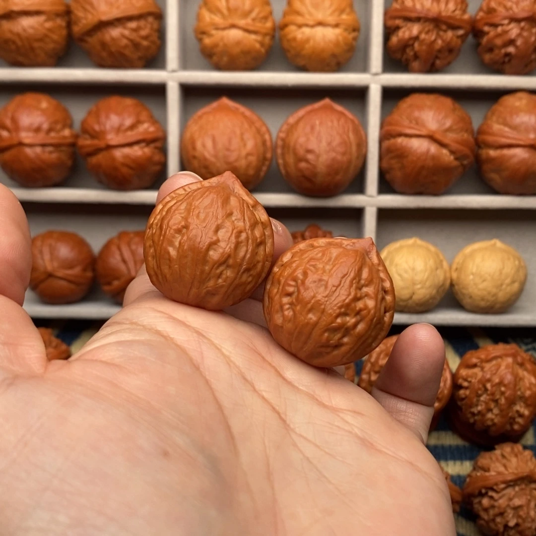 文玩核桃把件官帽