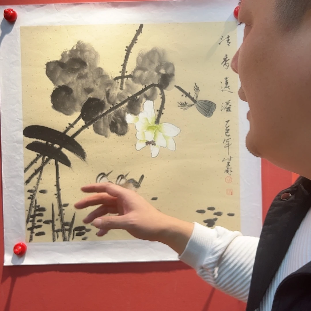 国画卢付垒国画作品