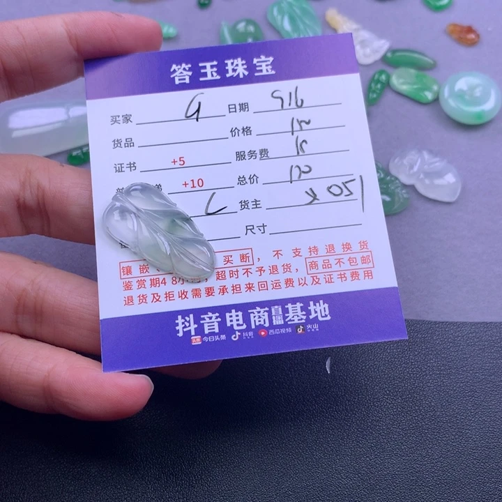 颈饰未镶嵌翡翠G****b
