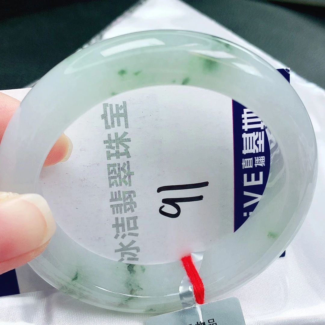 翡翠未镶嵌手镯缅甸天然A货翡翠手镯