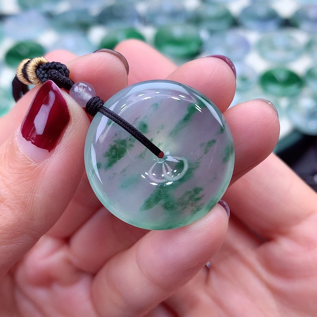 颈饰未镶嵌翡翠编号89-尺寸27/5.7