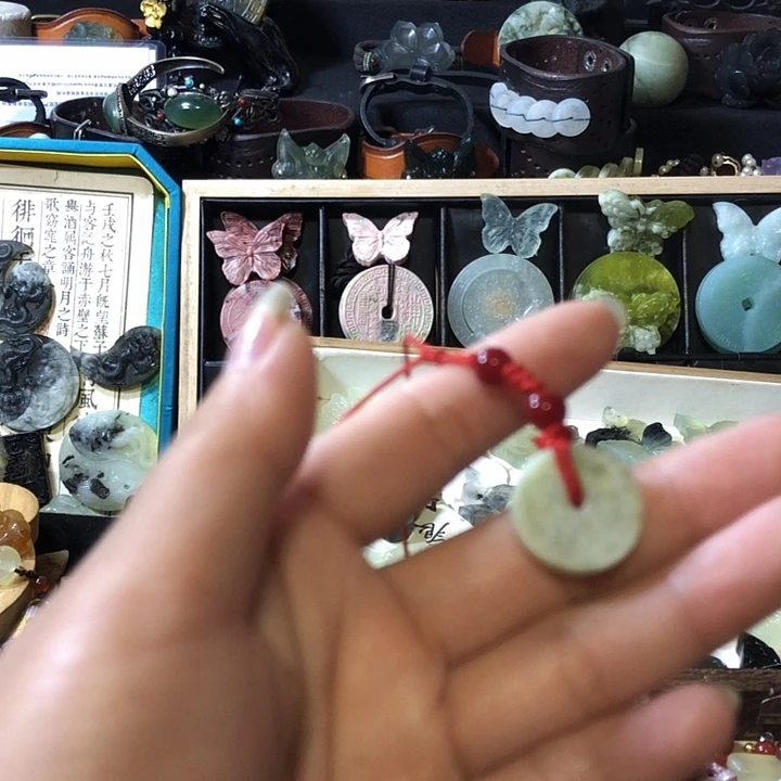 未镶嵌岫玉岫玉戒指