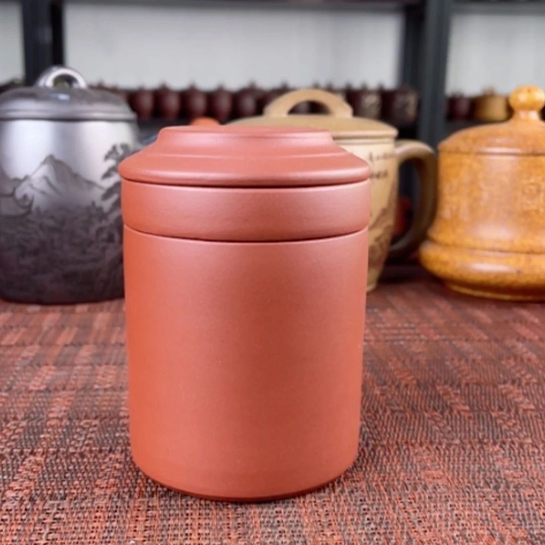 【闪购商品】茶杯紫砂宜兴原矿紫砂盖杯微瑕