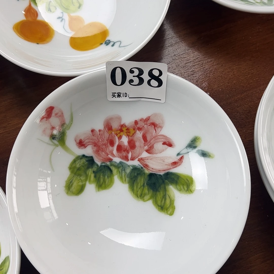 瓷片景德镇陶瓷手工手绘制作