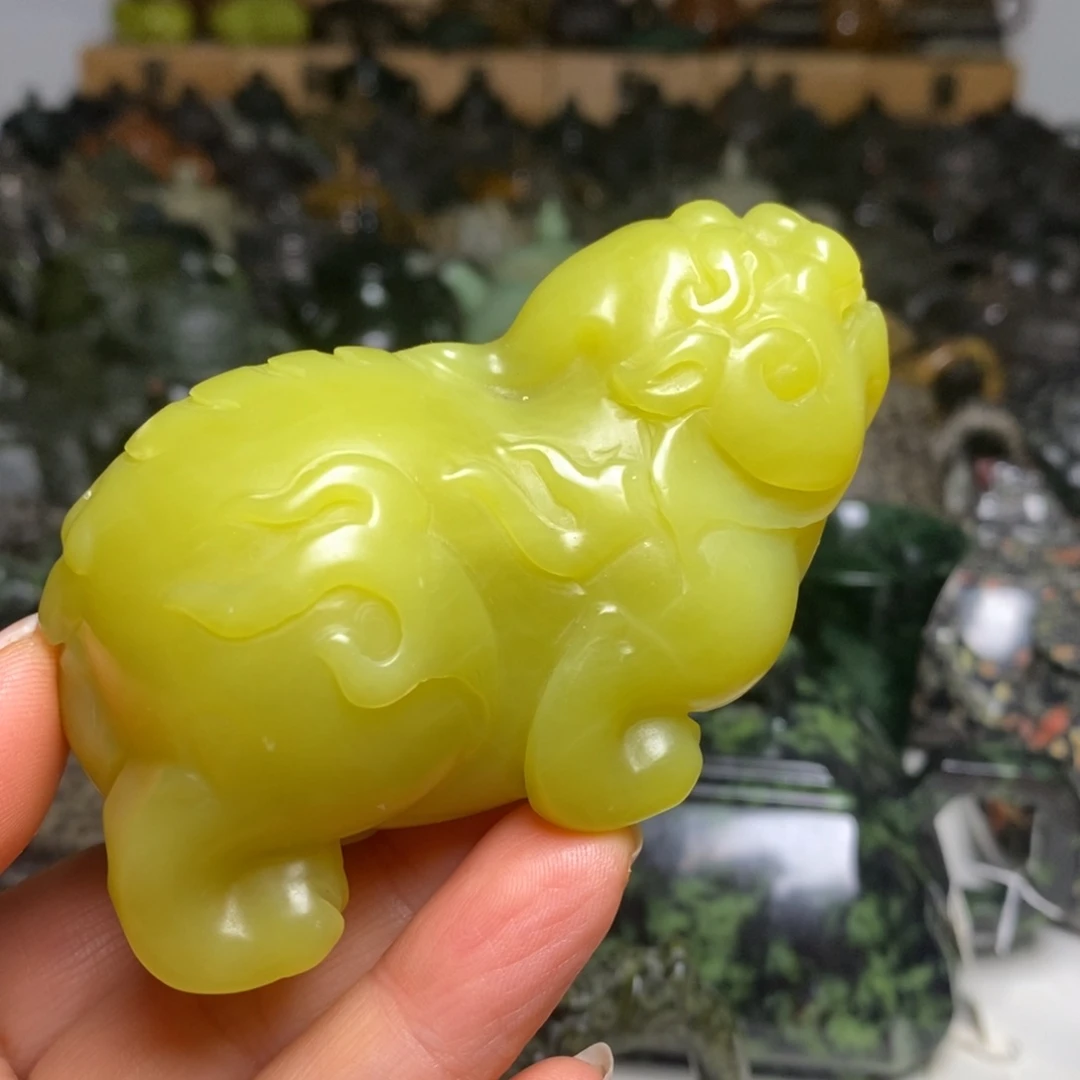 岫玉福利款貔貅摆件