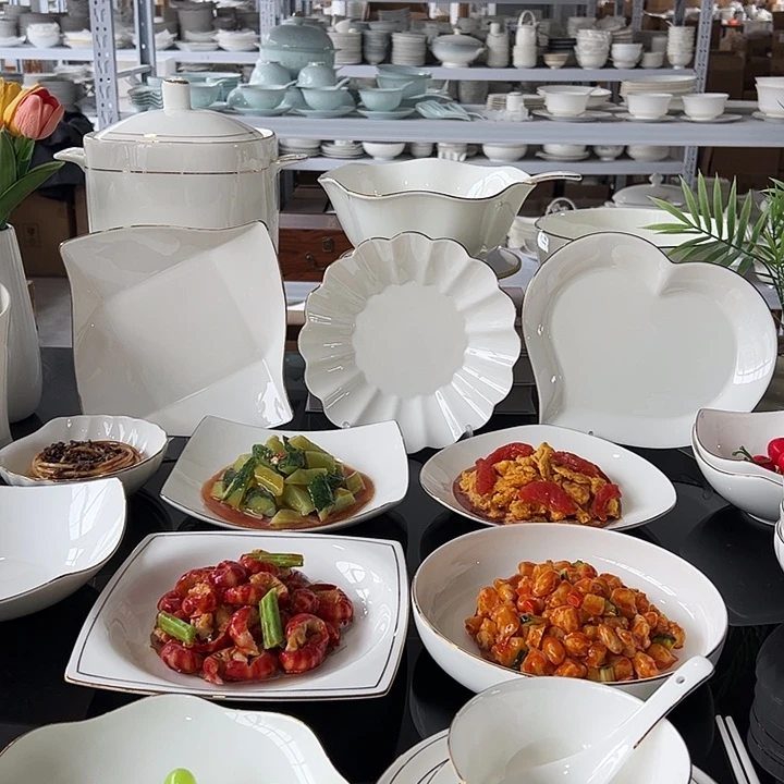 45%以上骨粉骨瓷自由搭配6个盘子888