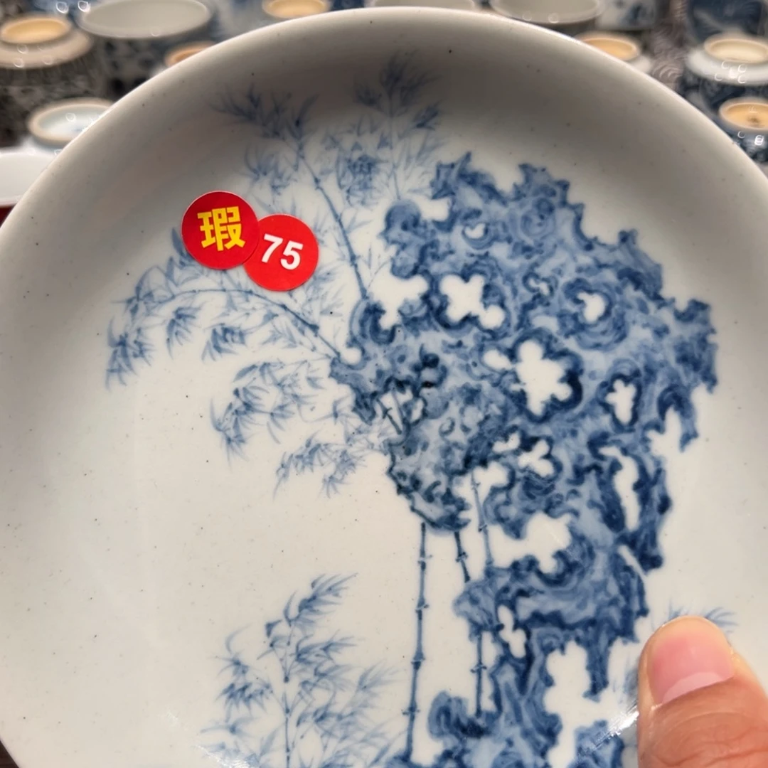 J***l瓷顽古手工手绘作品