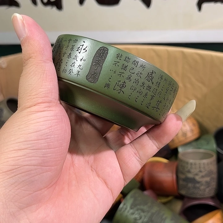 茶杯紫砂全手工紫砂主人杯
