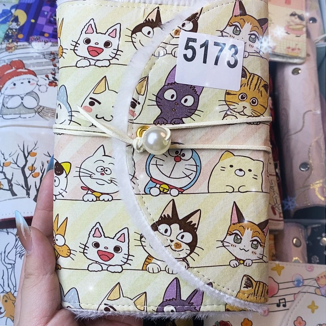 织绣A6三折活页不带纸5173