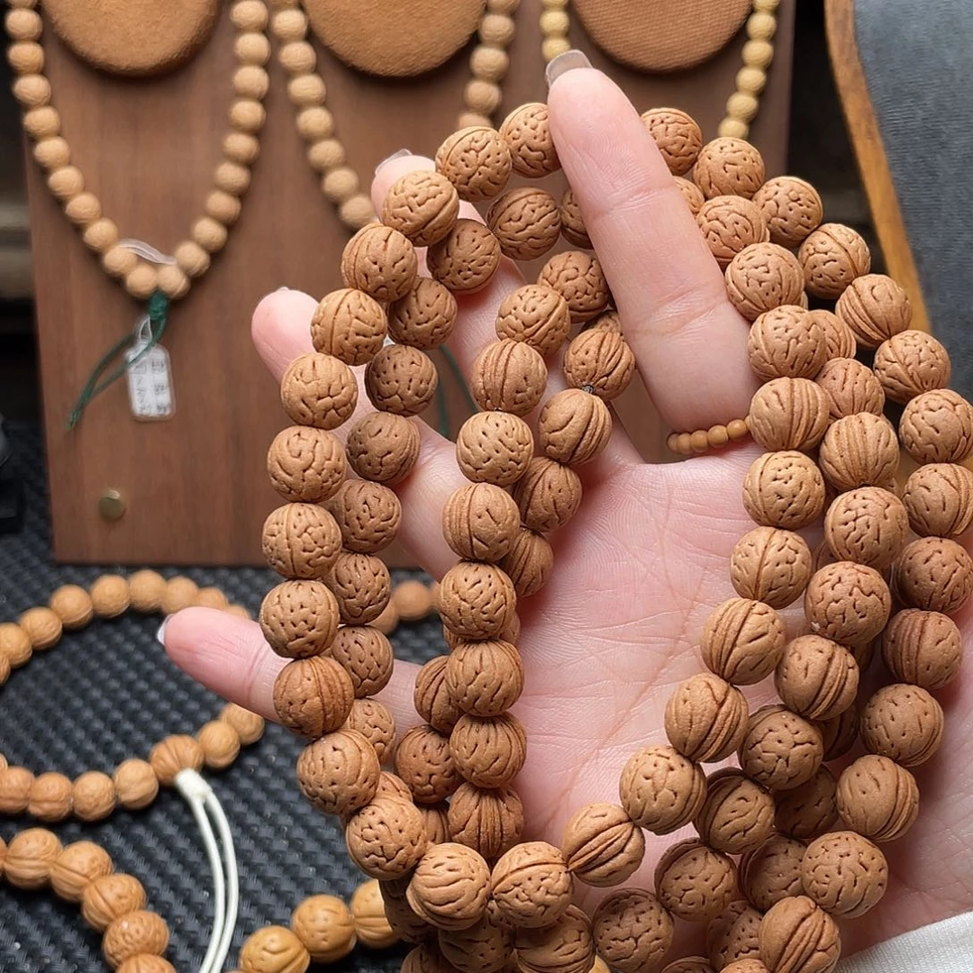 时***011野生红皮肌肉脖挂108