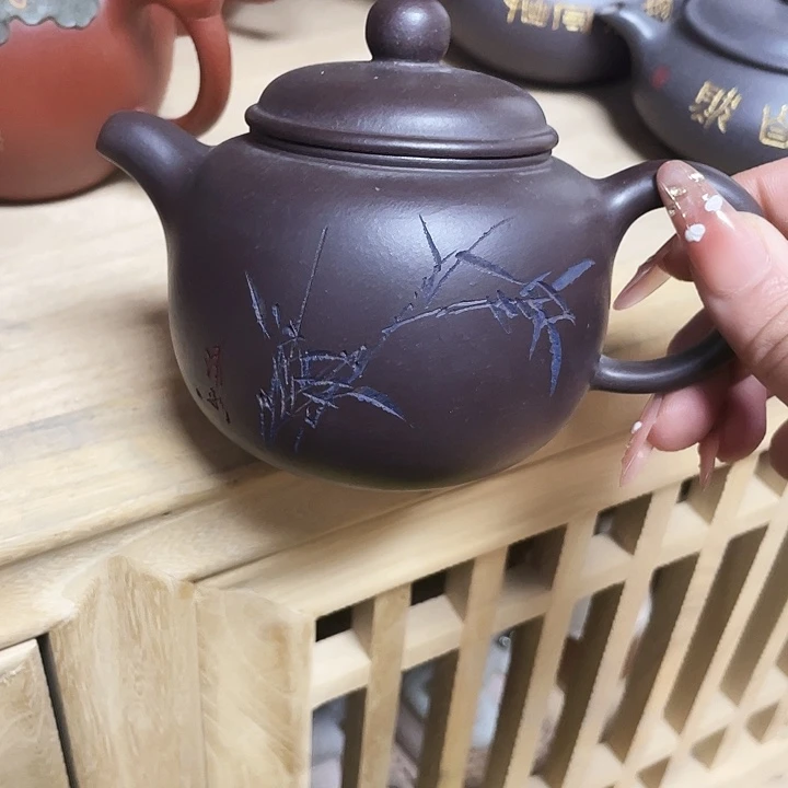 茶壶紫砂300cc宜兴紫砂壶