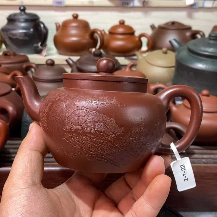 茶壶紫砂精工制作