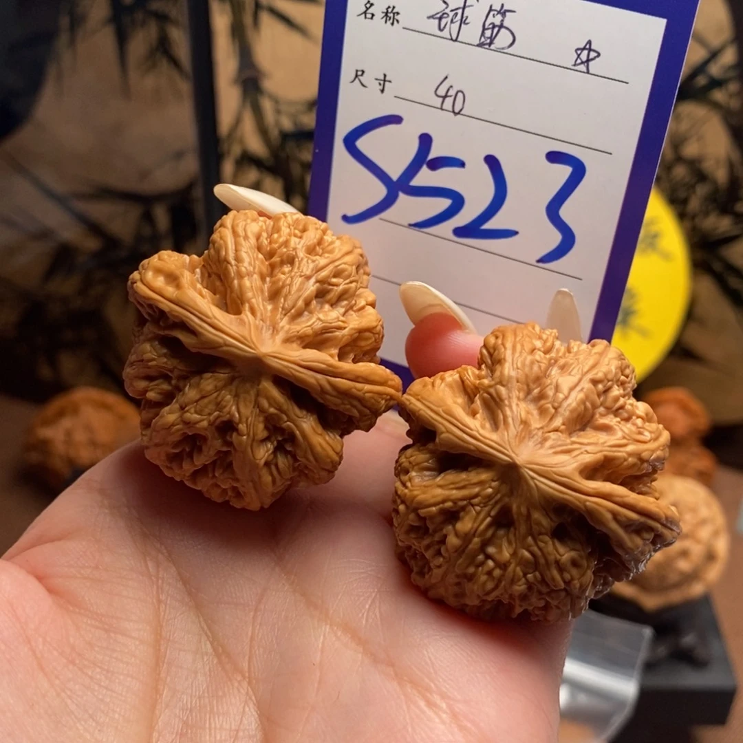 文玩核桃把件大粗筋40