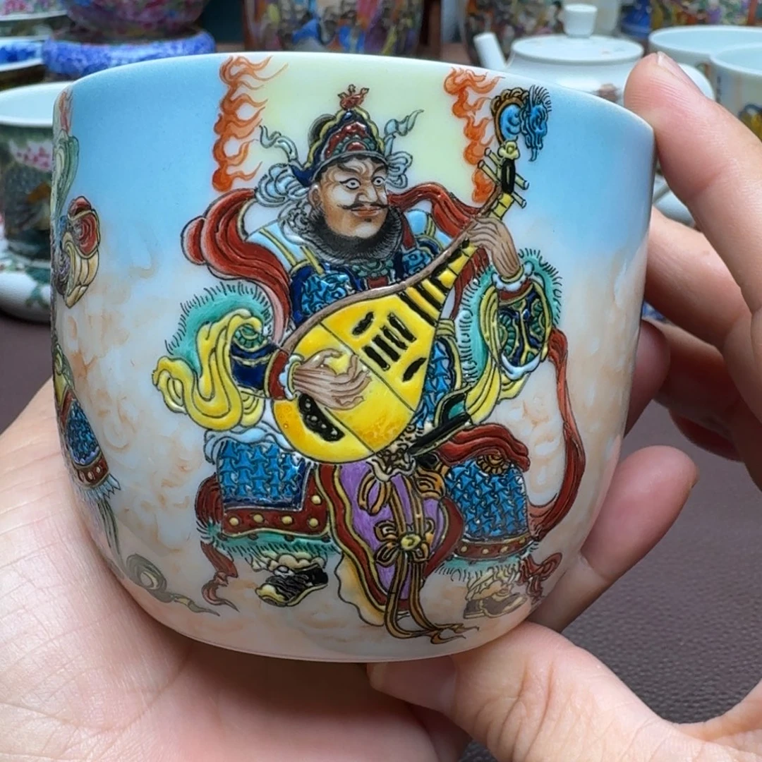景德镇手工手绘展示