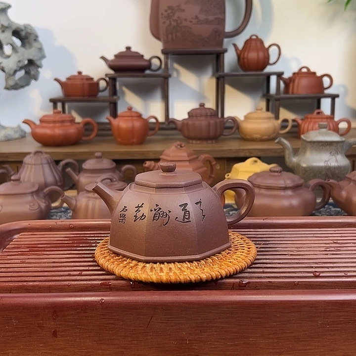 手工艺品琉璃紫砂壶