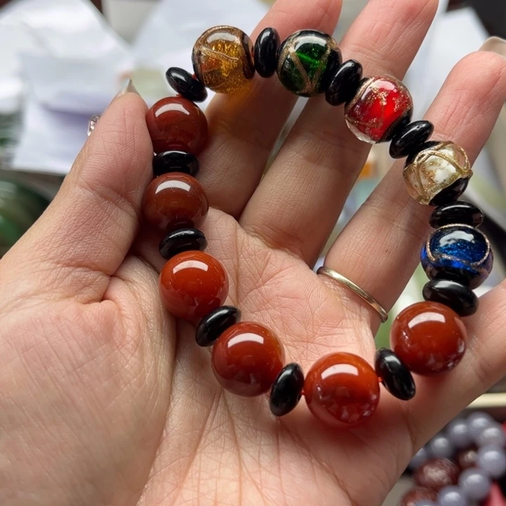 玛瑙/玉髓手链未镶嵌