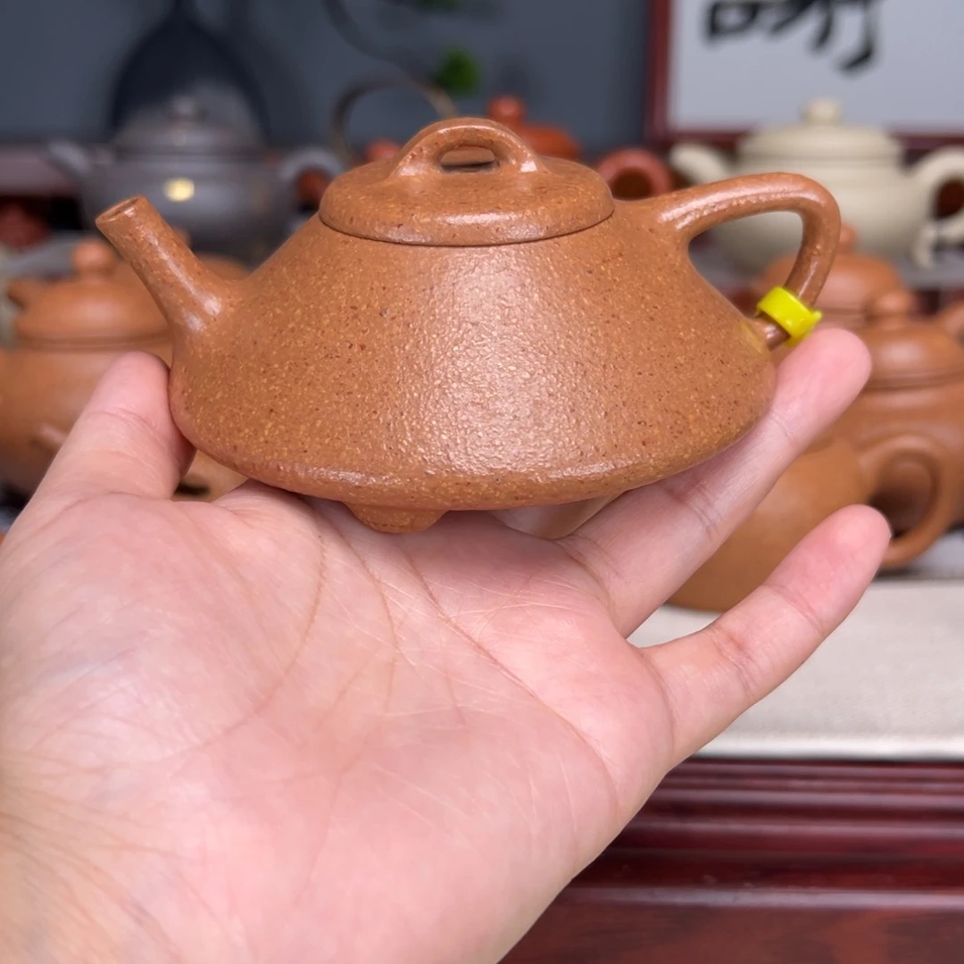 紫砂茶壶梨皮黄的160
