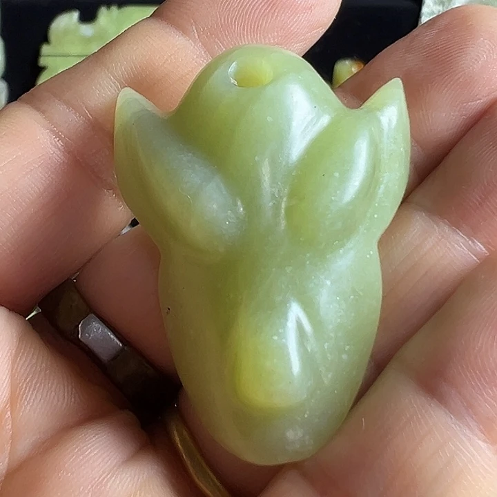 玉脸谱摆件器形件特价不退