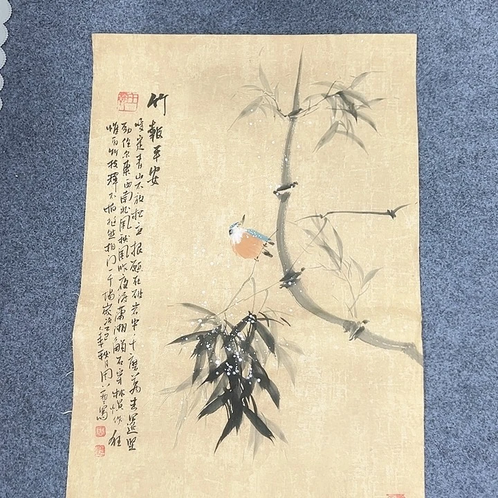 国画国画作品宣纸纯手绘