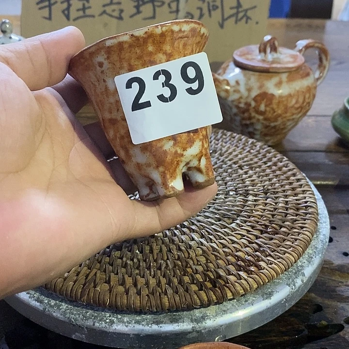 雨***月239手捏茶杯福利包邮