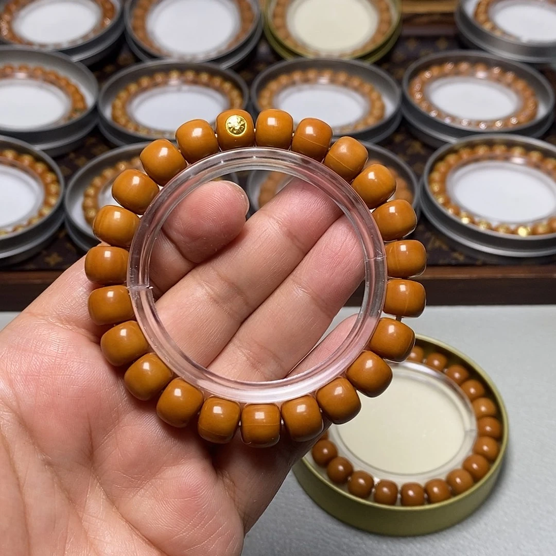 猴头核桃手串15号18k道珠小老型10+左右