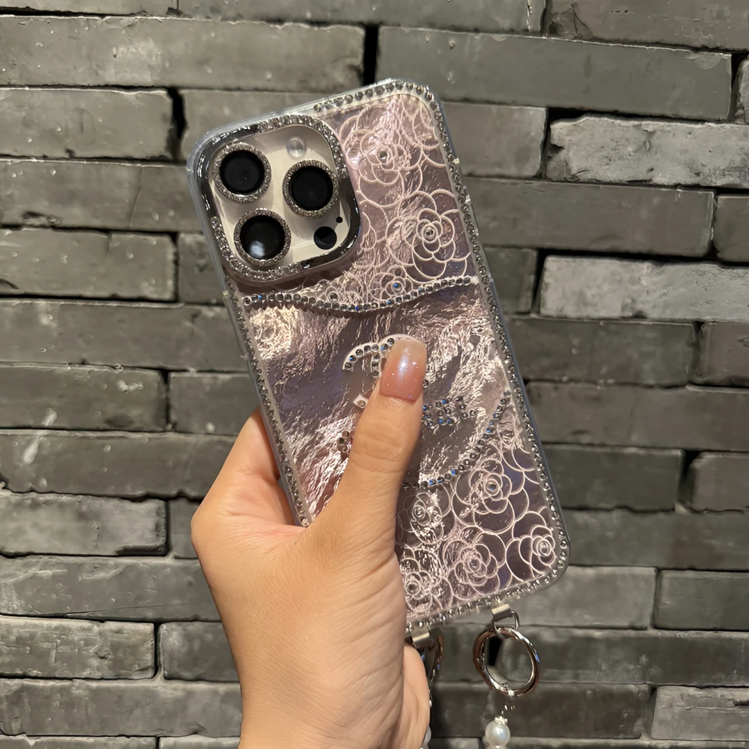 【点钻山茶 系列】适用于iPhone16/15/14防摔手机壳