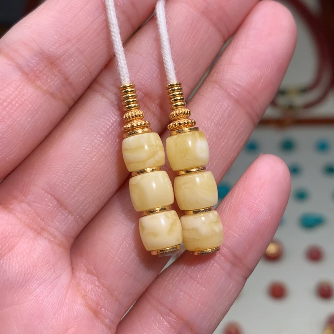 蜜蜡颈饰未镶嵌配饰