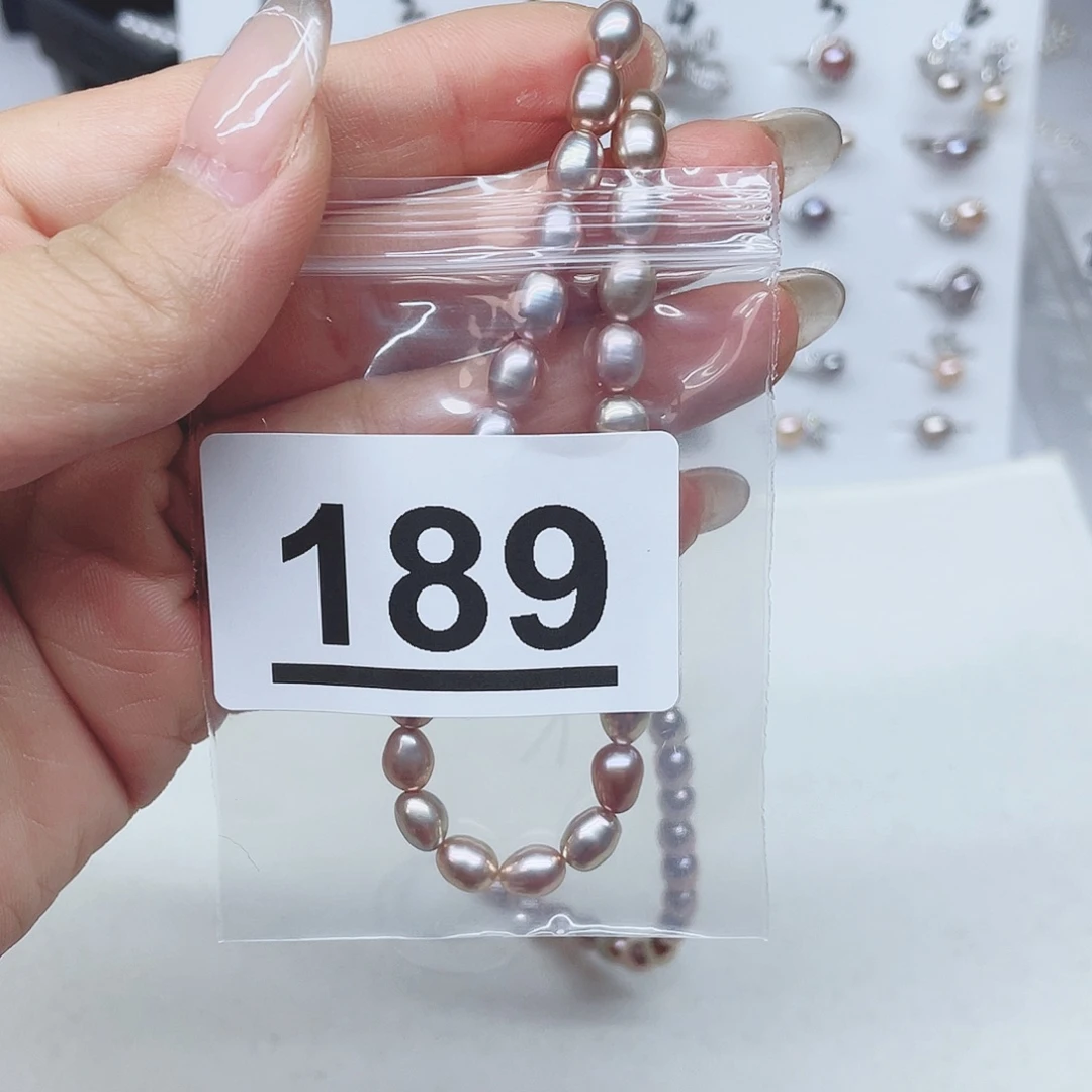 银S925镶嵌淡水珍珠珠宝奇石屹*189