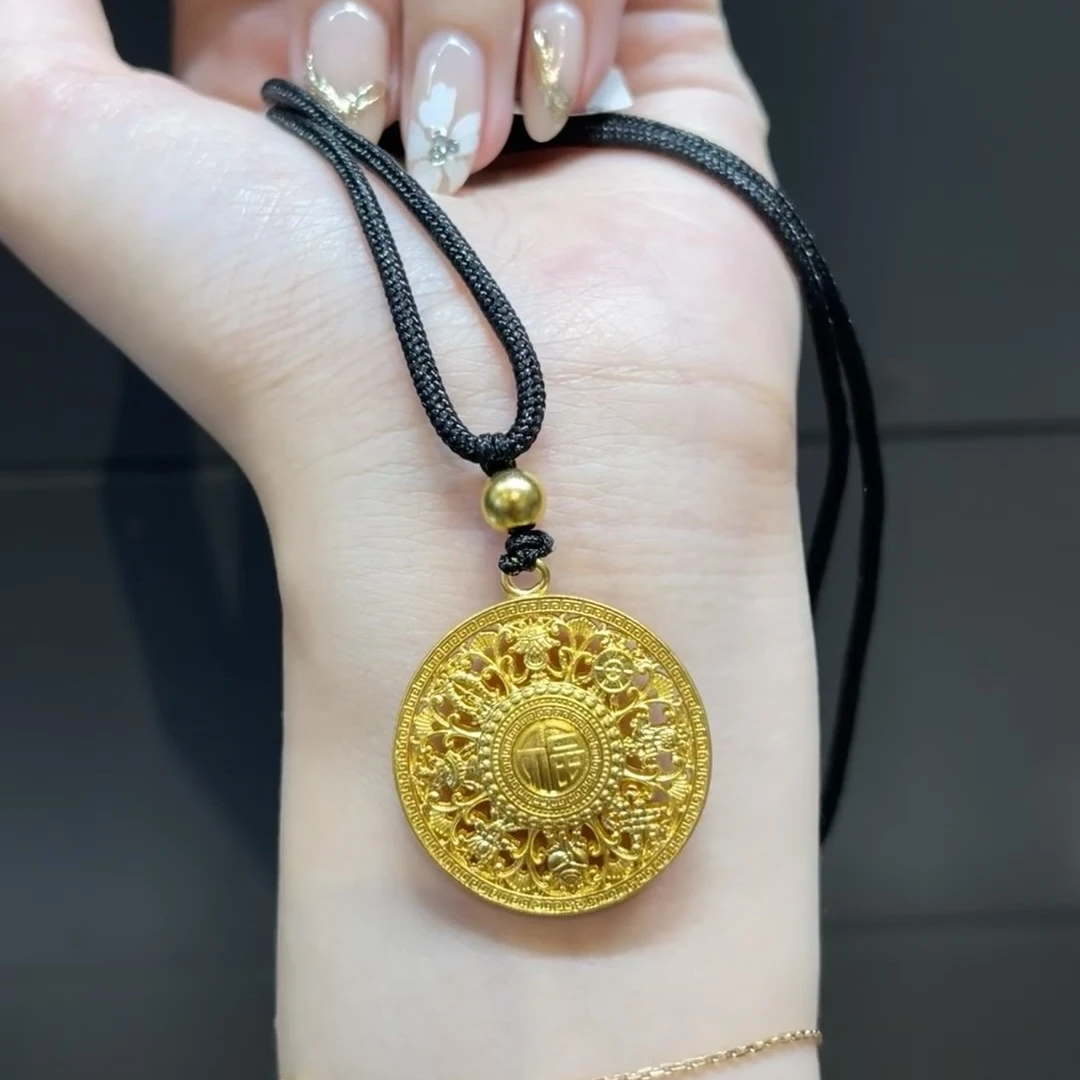 999古法实心优品定制送礼佳选八宝罗盘