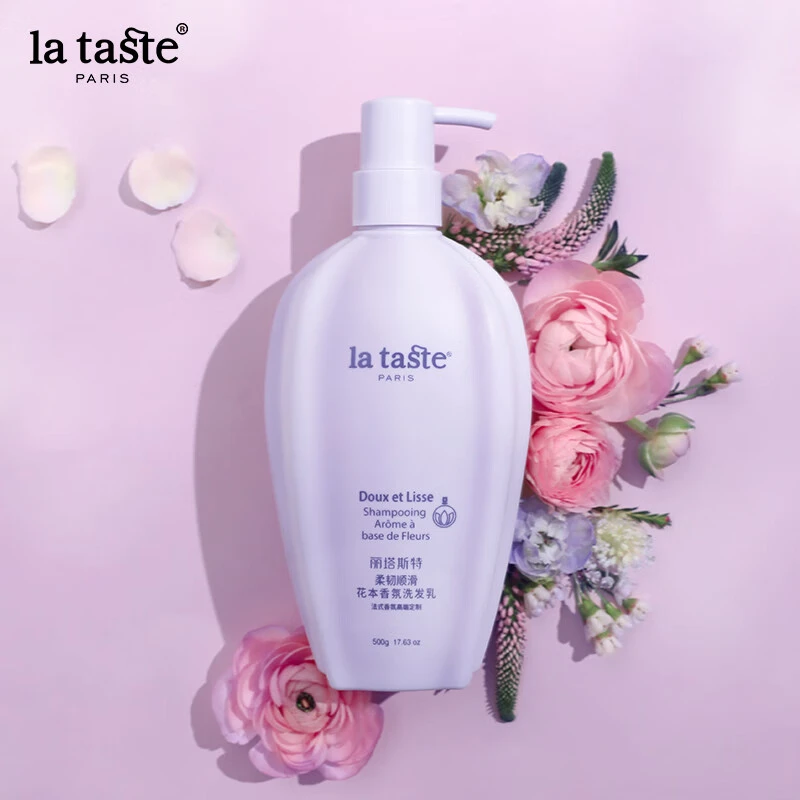 500丽塔斯特（la taste）柔韧顺滑花本香氛洗发水 去屑控油蓬松留香