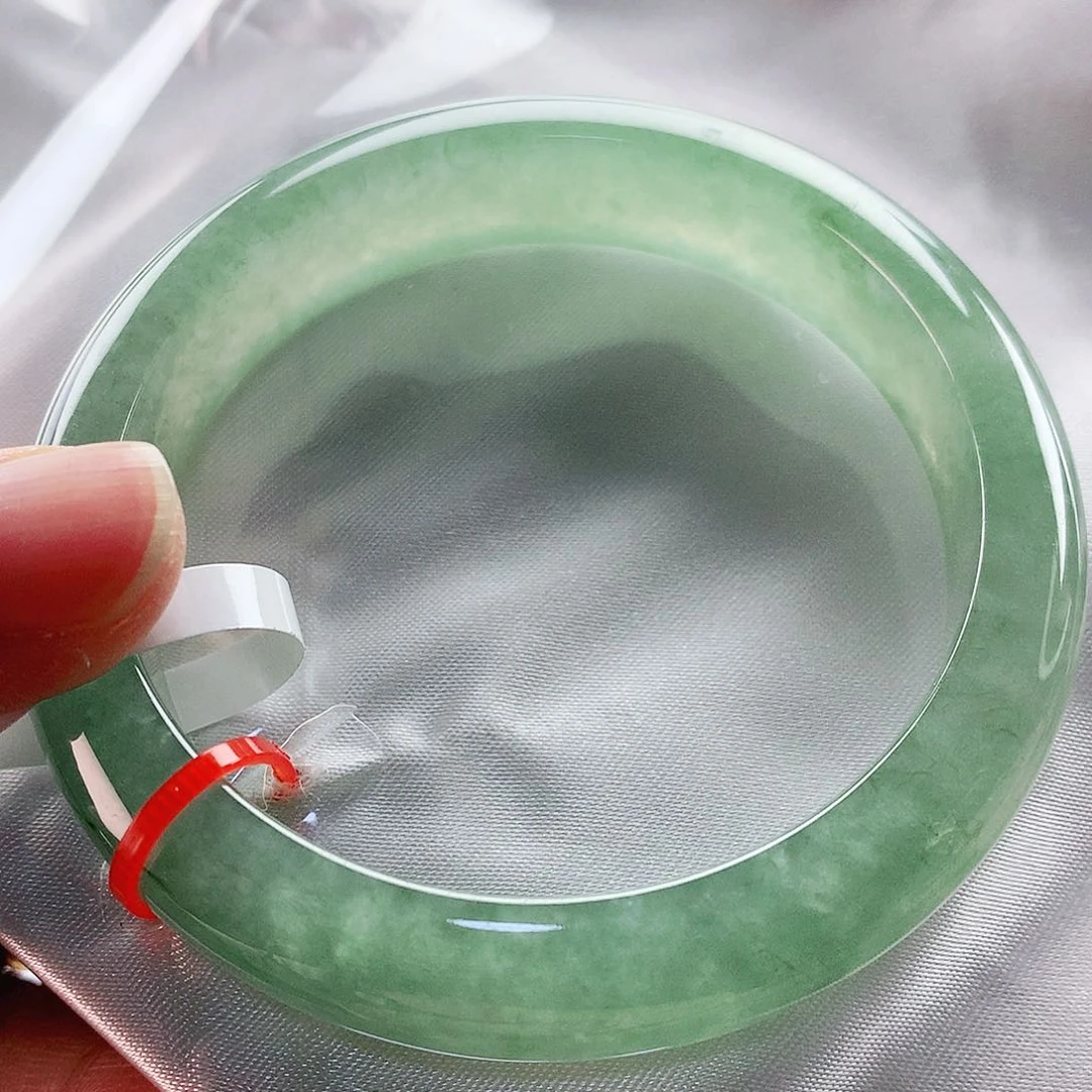 未镶嵌手镯翡翠56圈