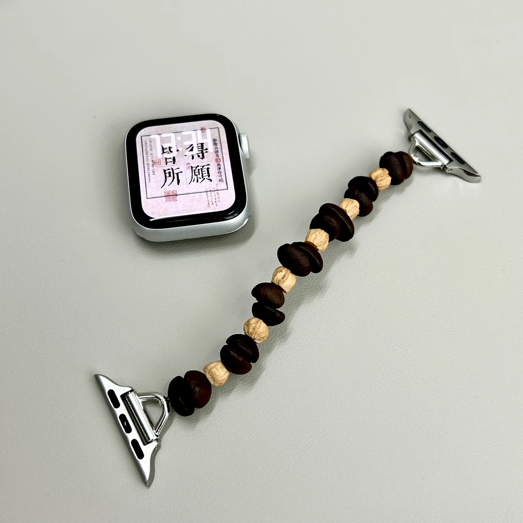 咖啡豆iwatch手表表带s11苹果手表表带applewatch表带s10男女款s9