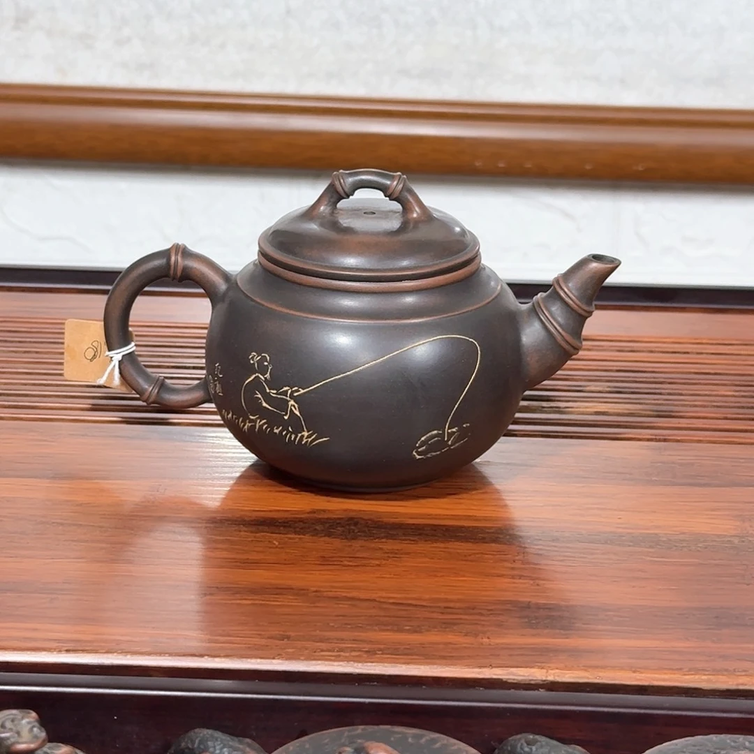 坭兴陶全手工制作坭兴陶大品壶特价