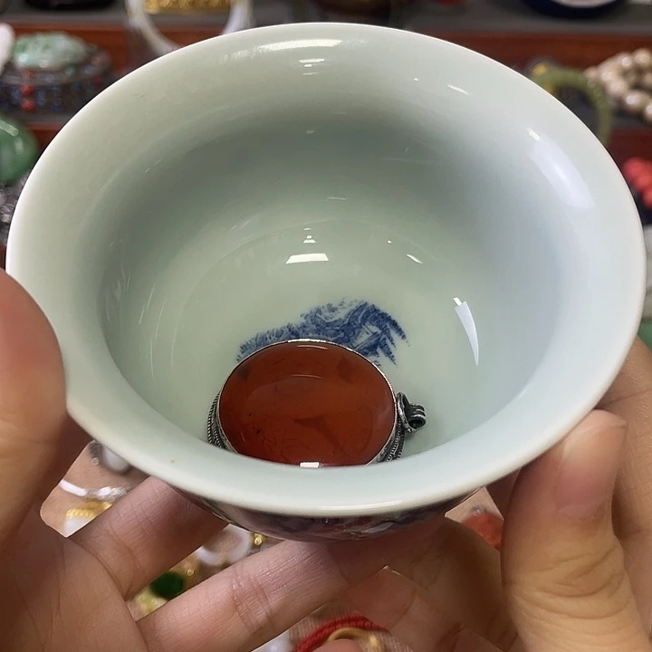 汪***羽杯精美雕刻物件物件