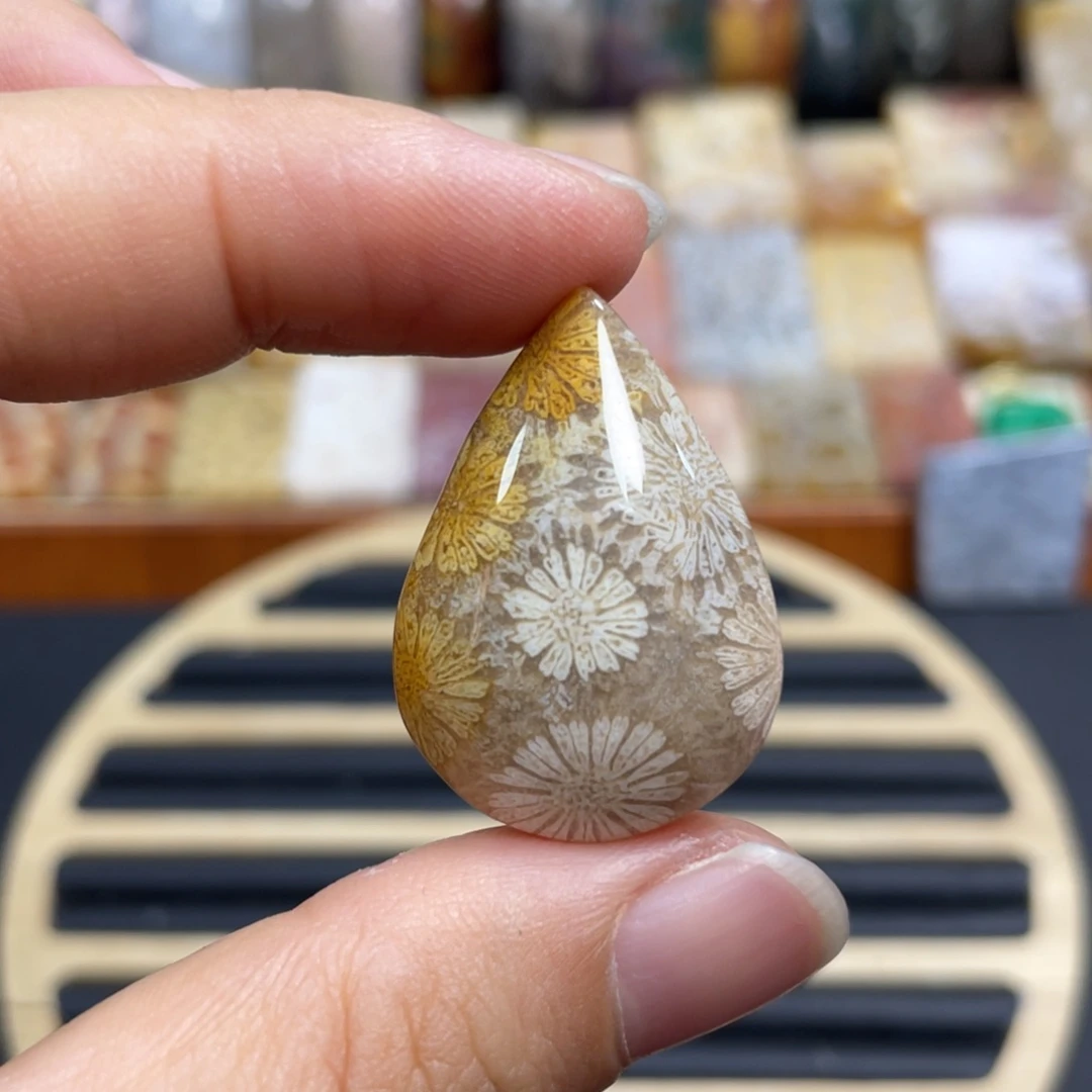 硅化玉未镶嵌颈饰k5