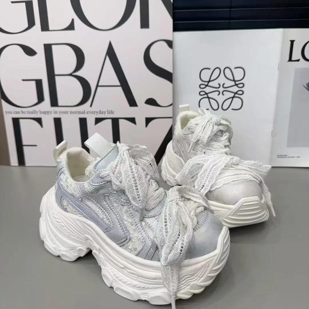 【HeiPa】安暖家ins潮走秀厚底休闲鞋运动百搭