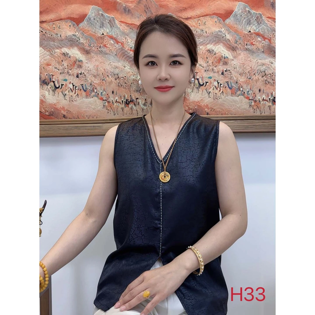 【悠悠】新中式国风气质百搭背心（H33）
