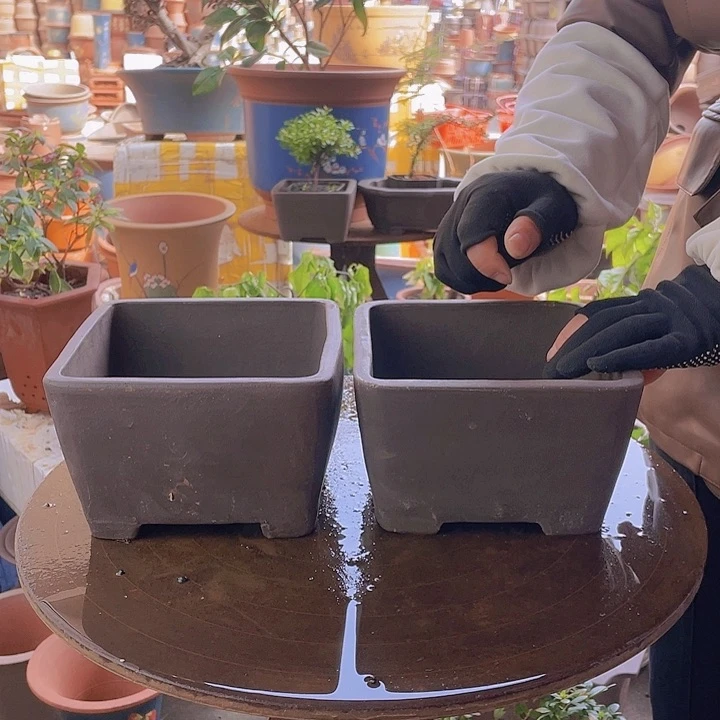 紫砂宜兴紫砂四方17+17