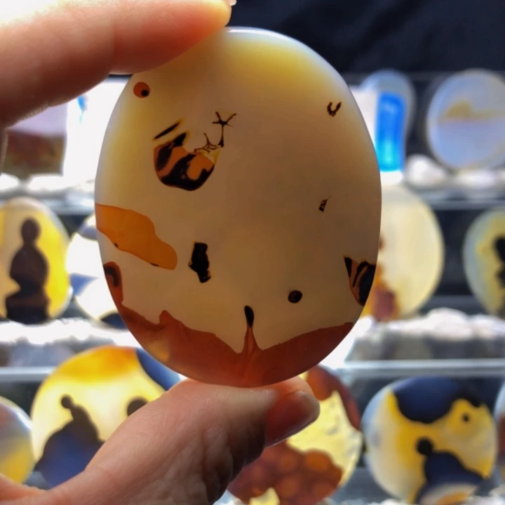 合金玛瑙/玉髓珠宝奇石6