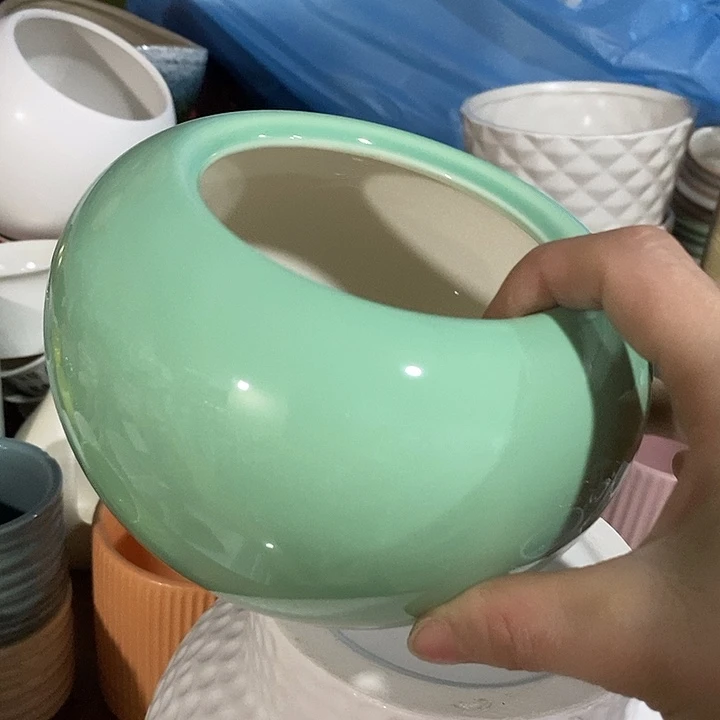 摆件陶凑单满12包邮发有孔